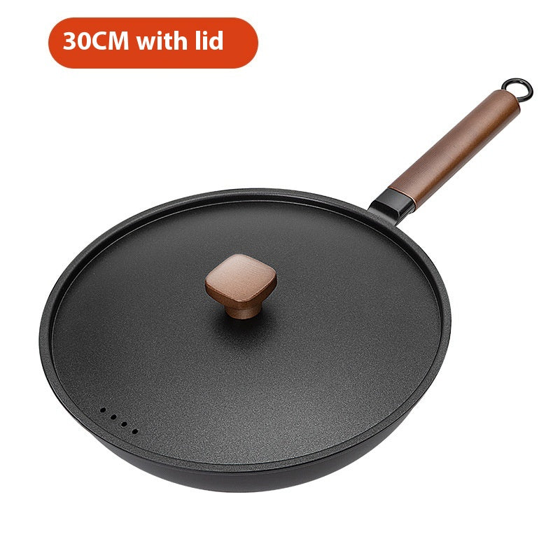 Wok aus raffiniertem Eisen