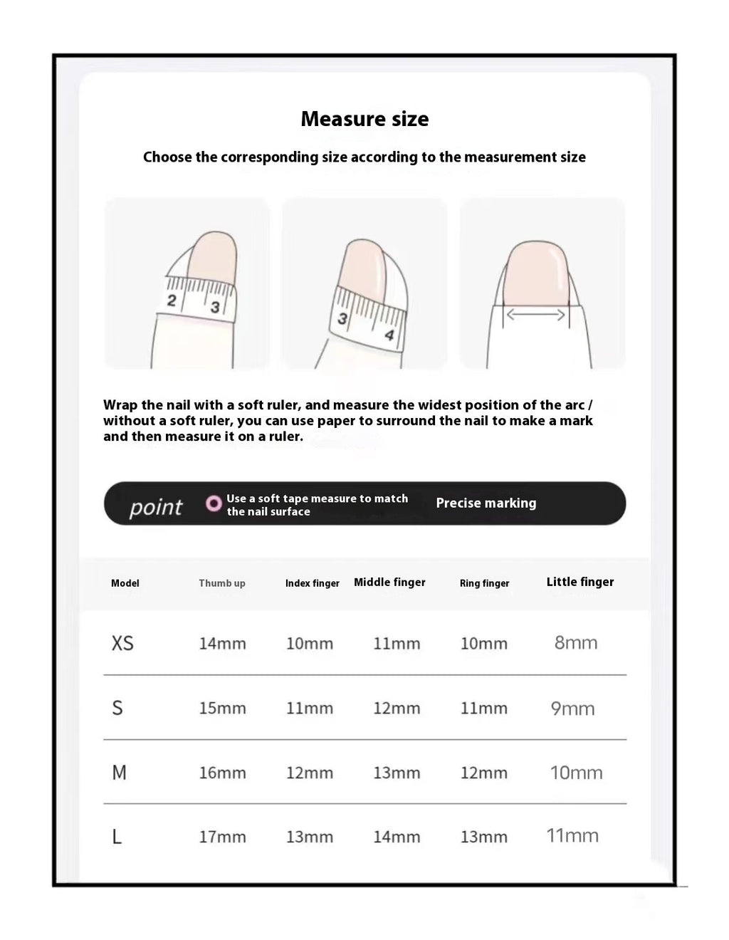 Massgeschneiderte Mandel French Nägel – Bild 10 | LuxeStyle
