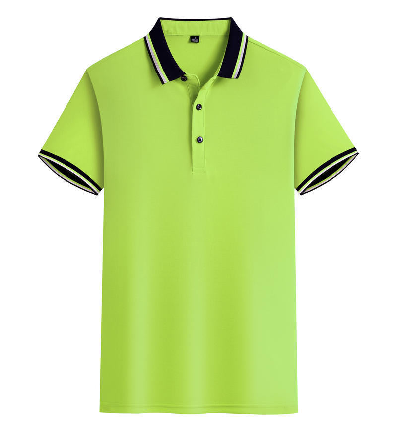 Kurzes Poloshirt für Herren – Bild 9 | LuxeStyle