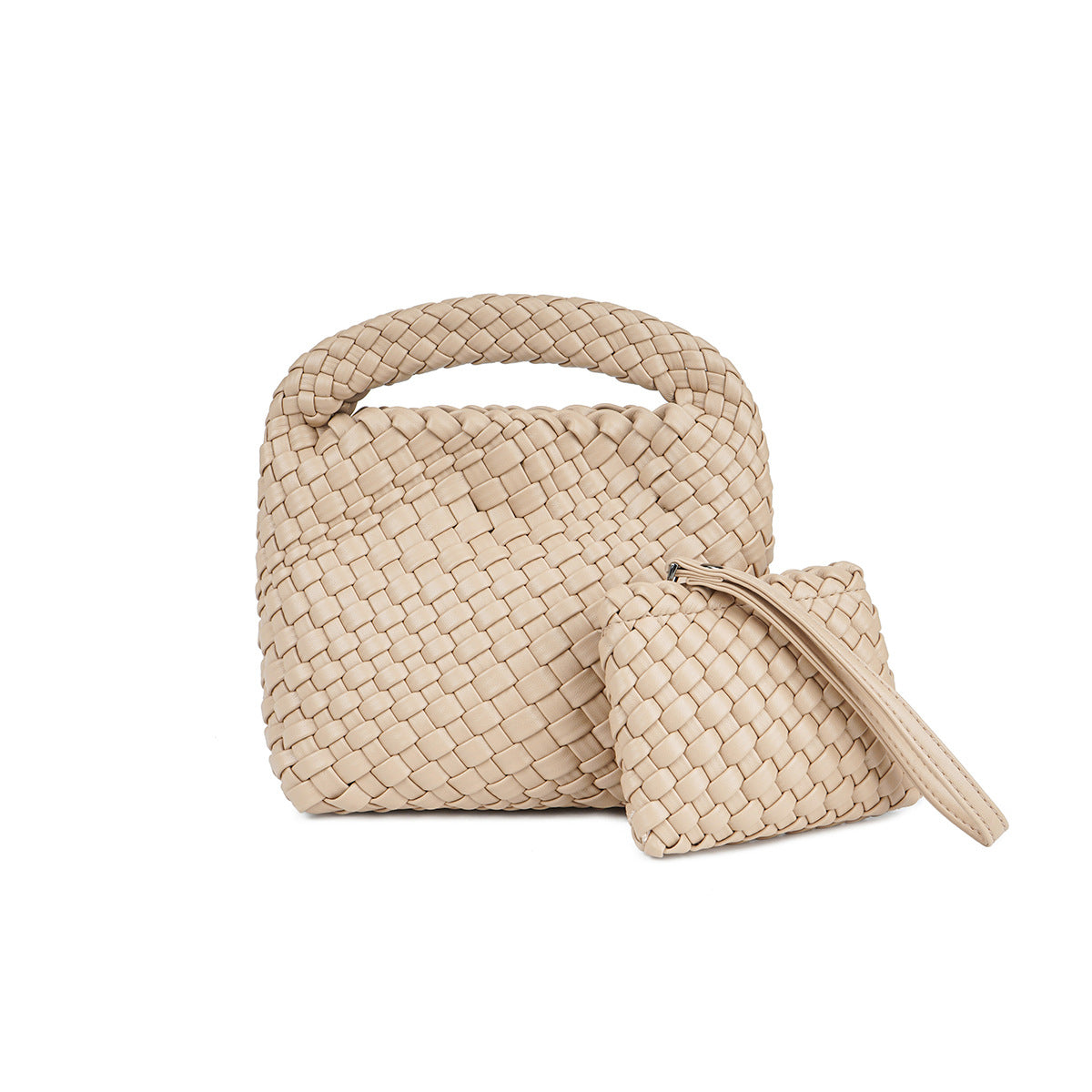 Handgewebte Umhängetasche mit Kette – Bild 10 | LuxeStyle
