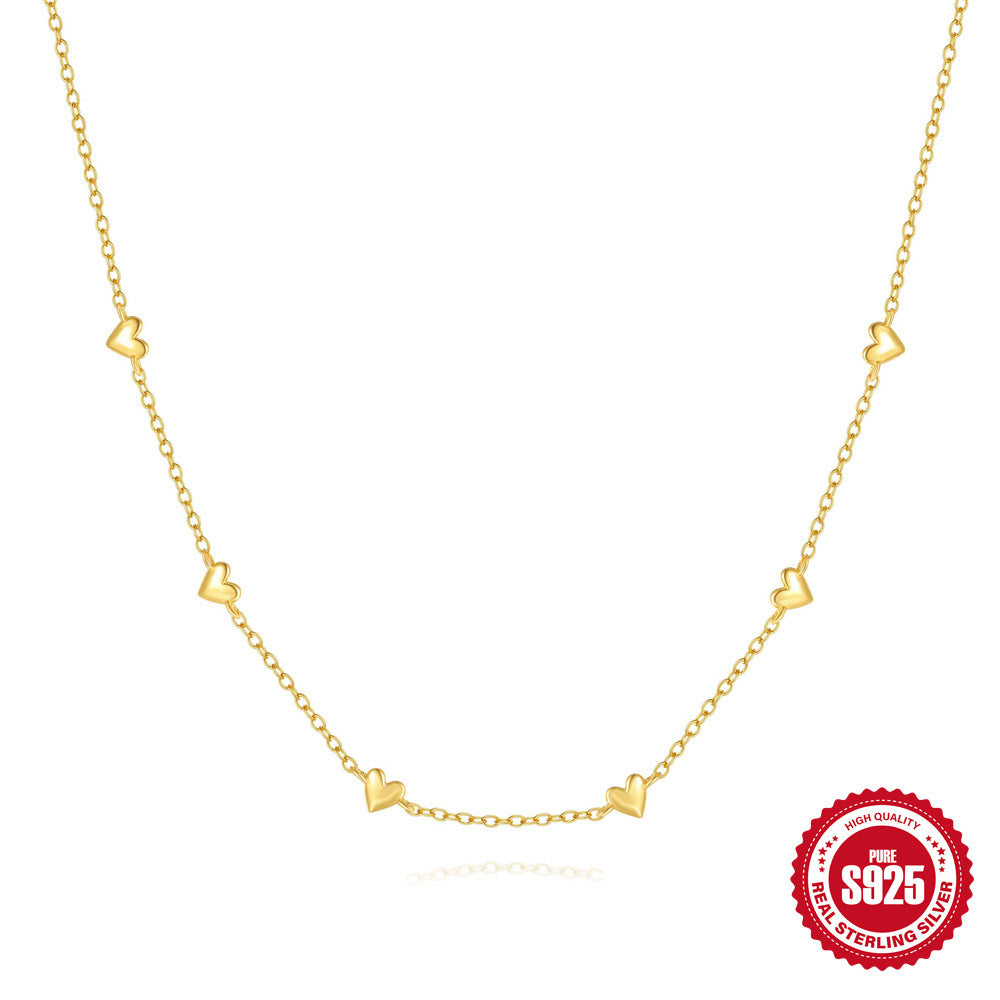 Herzförmiger Silberchoker – Bild 5 | LuxeStyle