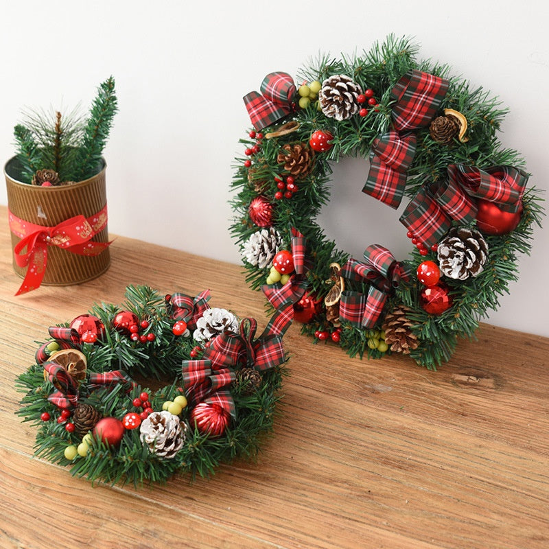 Weihnachtsgirlande mit Bogenkranz – PVC – Bild 11 | LuxeStyle
