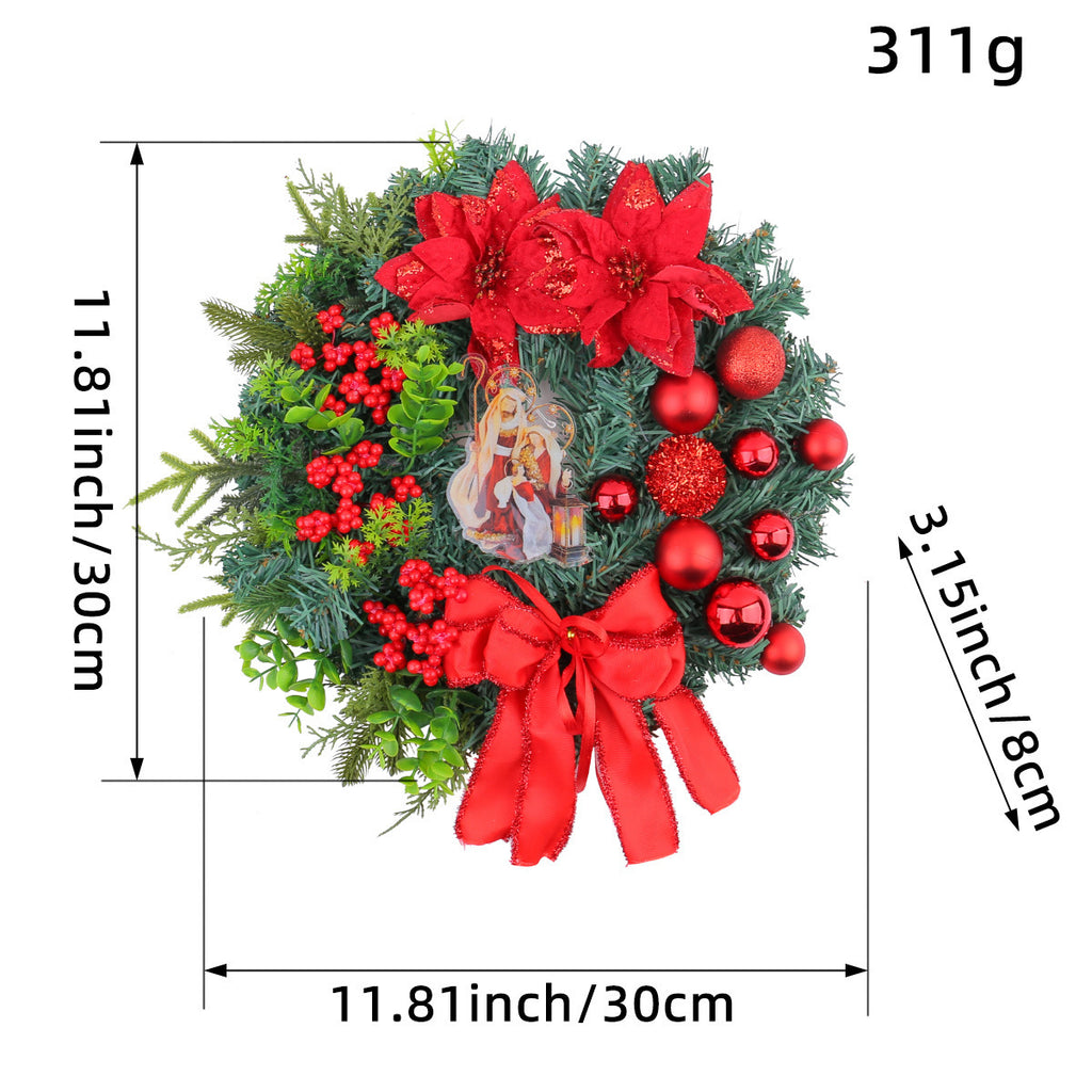 Weihnachtslichtkranz für Tür und Fenster – Bild 6 | LuxeStyle