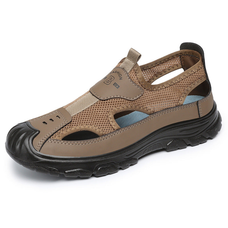 Herren-Sandalen mit atmungsaktivem Mesh – Bild 4 | LuxeStyle