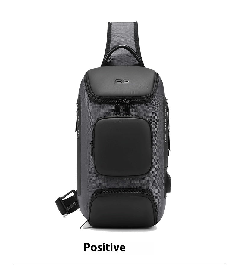 Mechanischer Schulterrucksack für Männer – Bild 5 | LuxeStyle