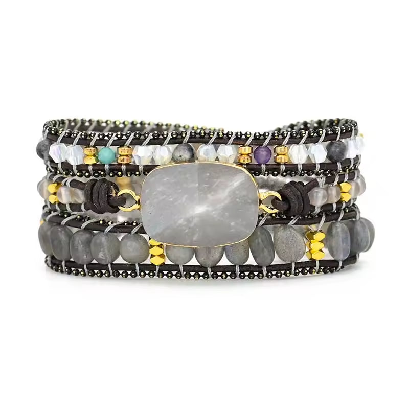 Funkelndes Armband mit Naturstein – Bild 3 | LuxeStyle