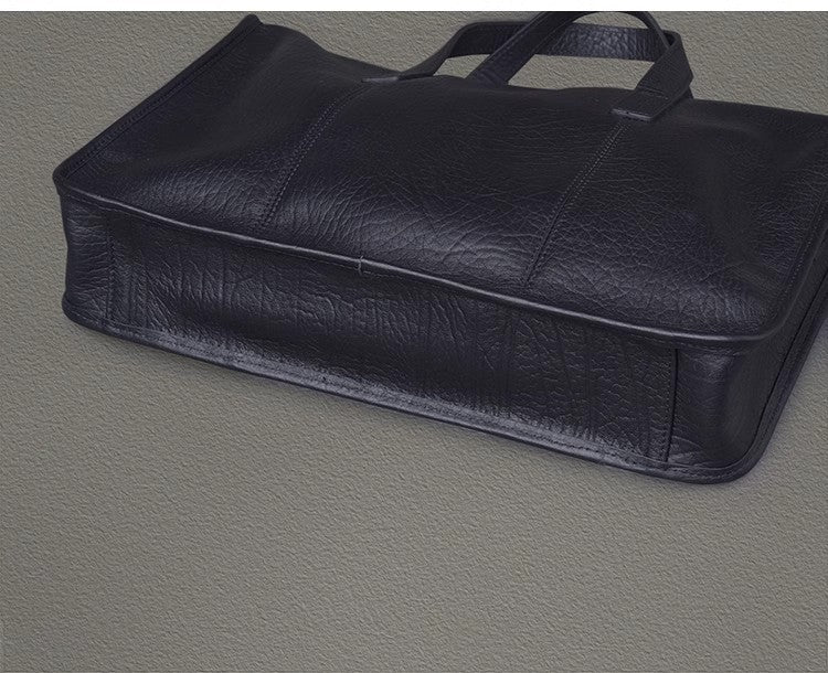 Schwarzes Leder-Taschen – Bild 7 | LuxeStyle
