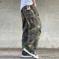 Retro Camouflage Arbeitshose Herren