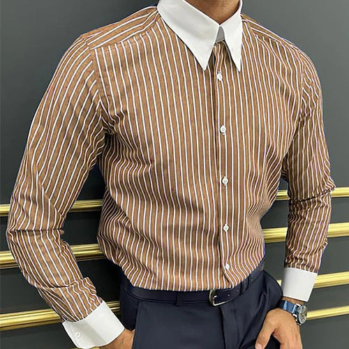 Langarm-Shirt mit 3D-Strichmuster – Bild 8 | LuxeStyle
