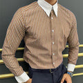Langarm-Shirt mit 3D-Strichmuster – Bild 12 | LuxeStyle