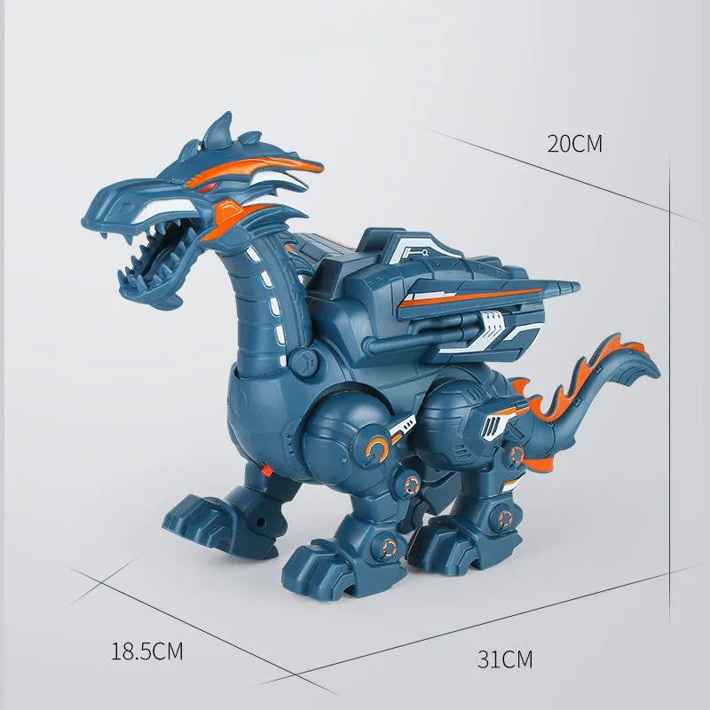 Elektrischer Sprüh-Dinosaurier mit Licht & Sound