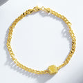 Armband aus 925er Silber mit Blasen-Design | LuxeStyle