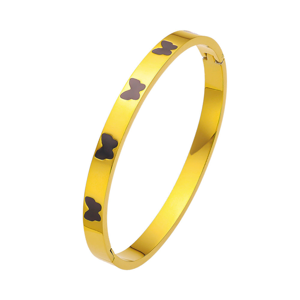 Armband mit Schmetterling aus Edelstahl – Bild 4 | LuxeStyle