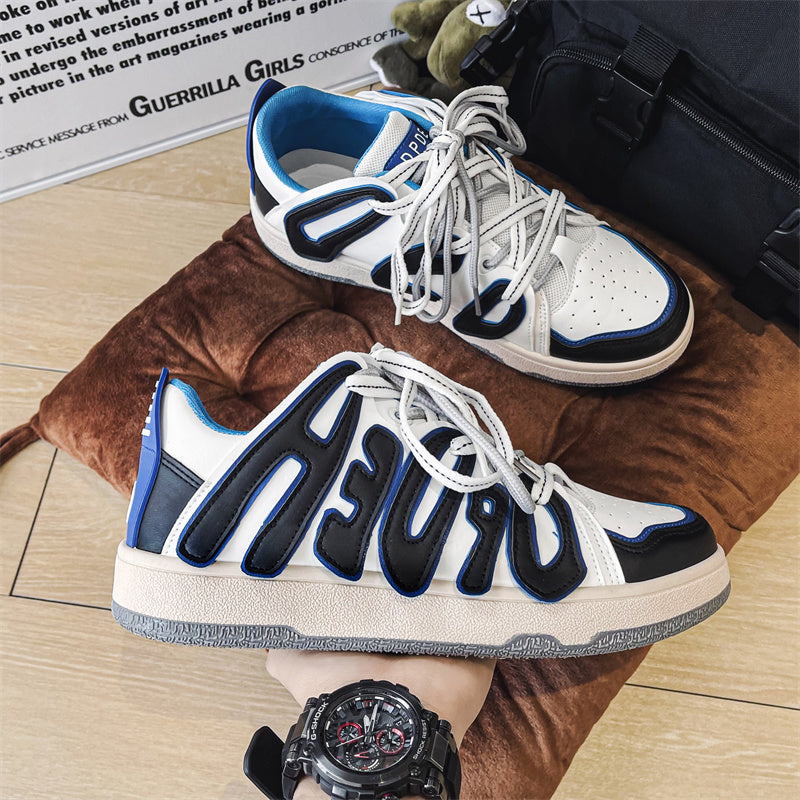 Low-top Sneaker mit runder Zehenpartie – Bild 2 | LuxeStyle