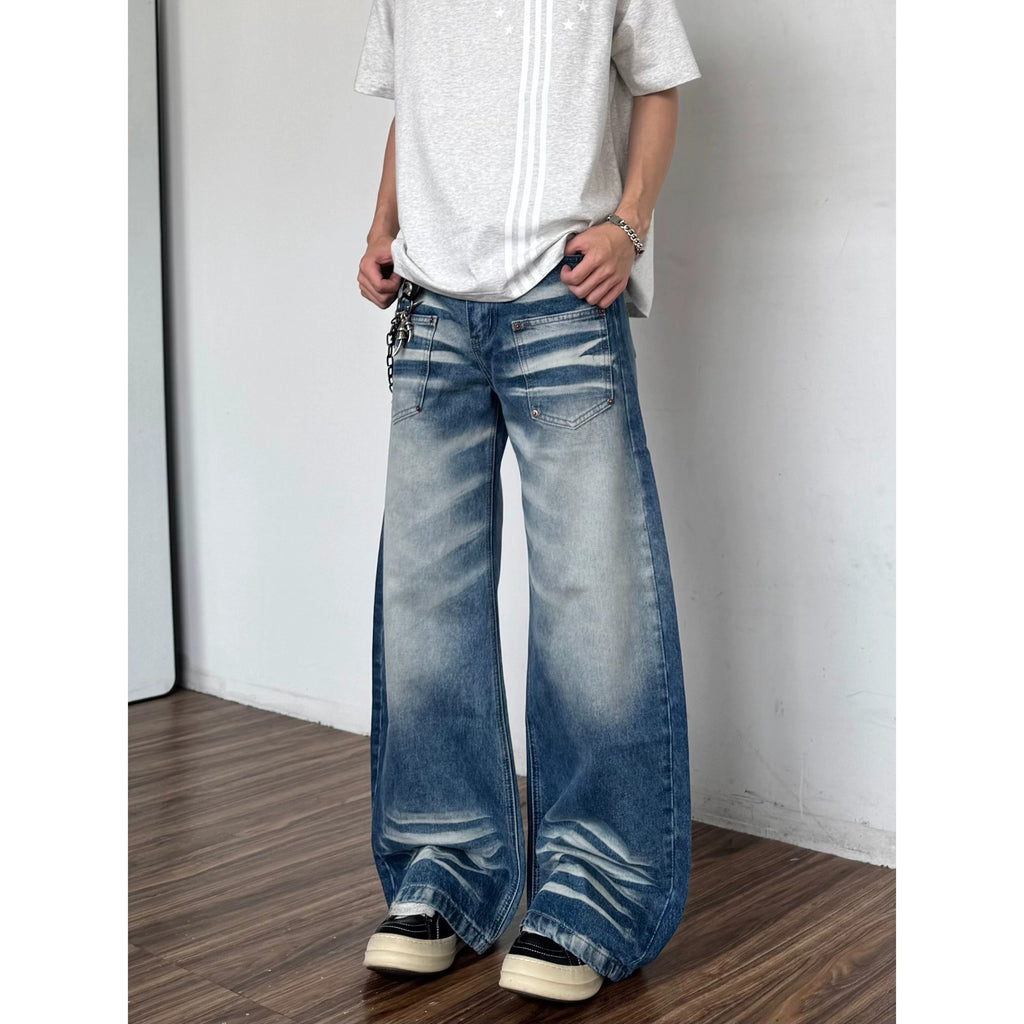 Retro Bootcut Jeans für Herren