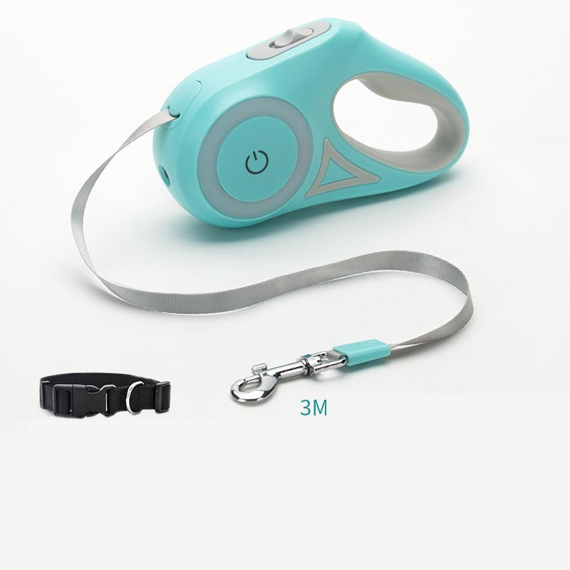 Retractierbare Leine mit Automatikbremse für kleine & mittlere Hunde