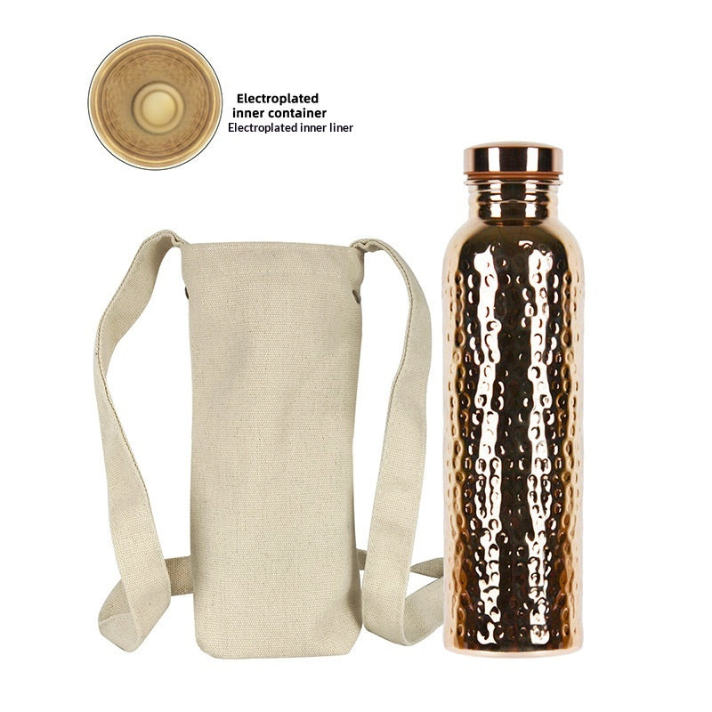 Edle Wasserflasche mit 800ml Fassungsvermögen