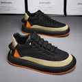 Leder-Sneaker mit Elastikband – Bild 8 | LuxeStyle