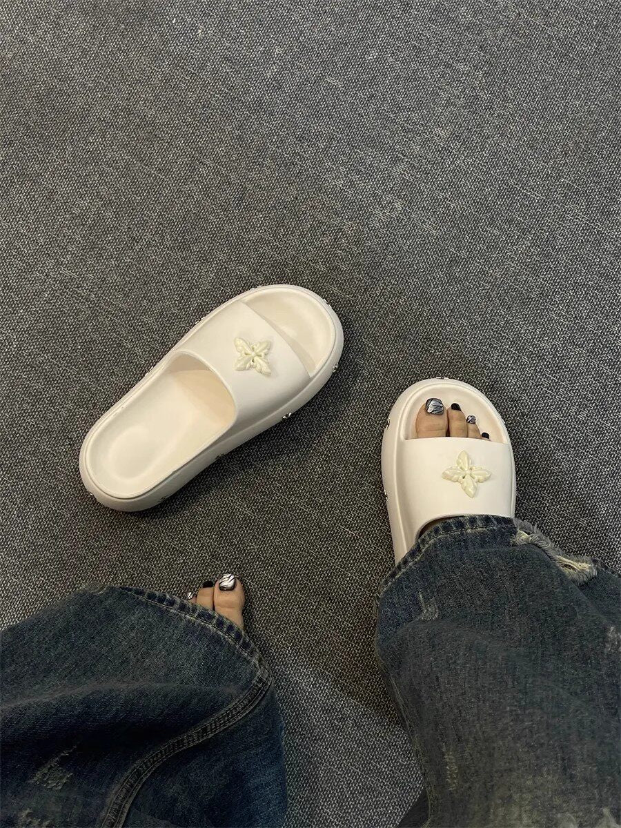 Plateau-Slipper für Damen
