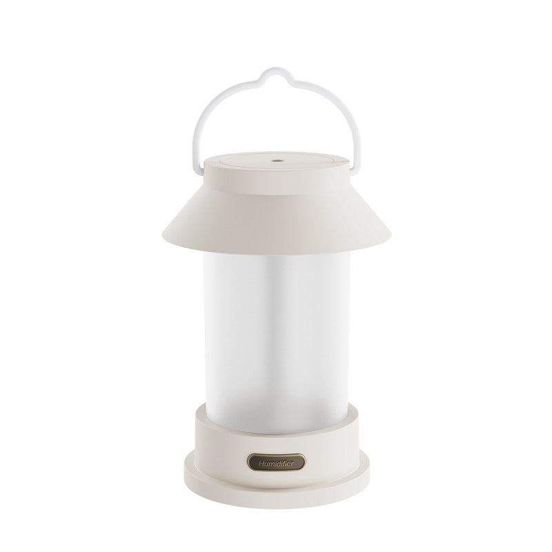 Retro-Luftbefeuchter mit LED-Lampe
