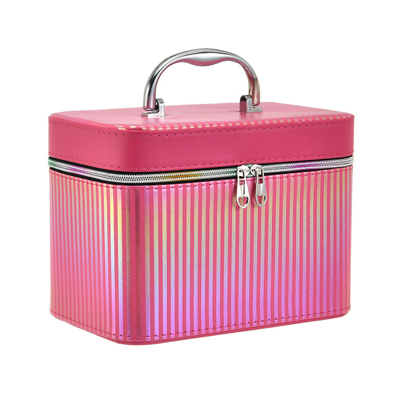 Kosmetiktasche mit Spiegel – Gross & Tragbar – Bild 4 | LuxeStyle