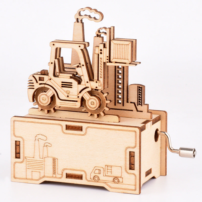 3D Holz-Puzzle mit Musikfunktion – Bild 4 | LuxeStyle