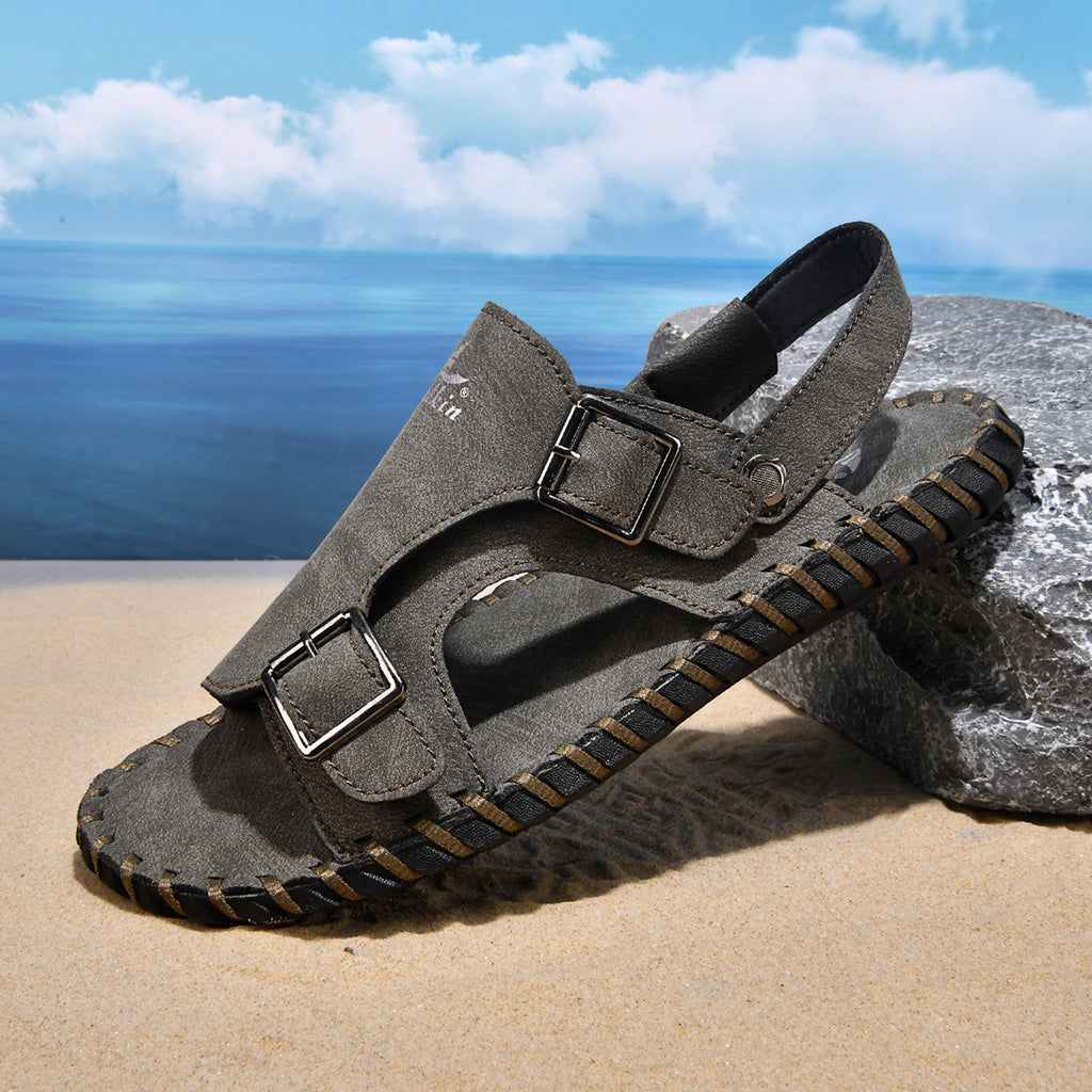 Leder-Strandschuhe mit weicher Sohle