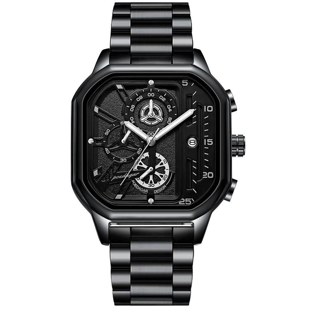Gürtel Herrenuhr – Schlicht & Business-tauglich – Bild 9 | LuxeStyle