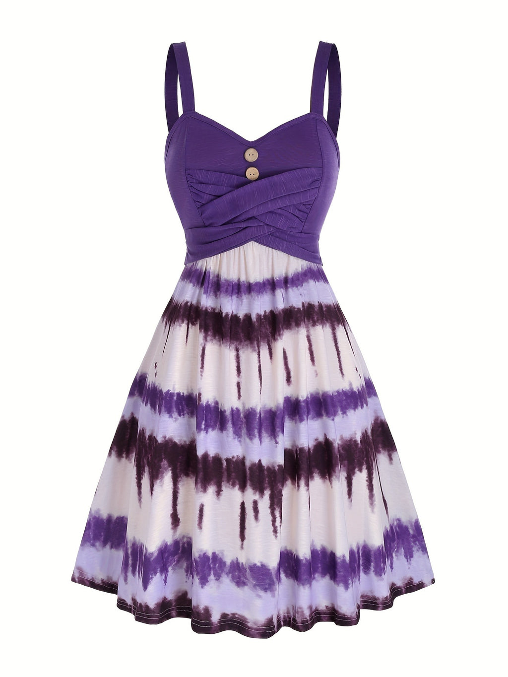 Geblümtes Midi-Kleid mit Prinzessinnenärmeln