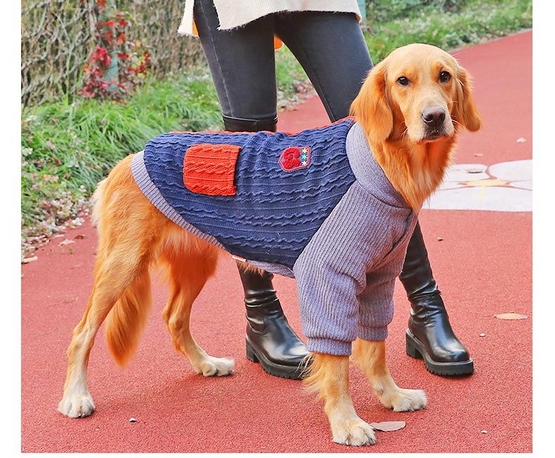 Polarfleece‑Sweater für grosse Hunde – Bild 8 | LuxeStyle