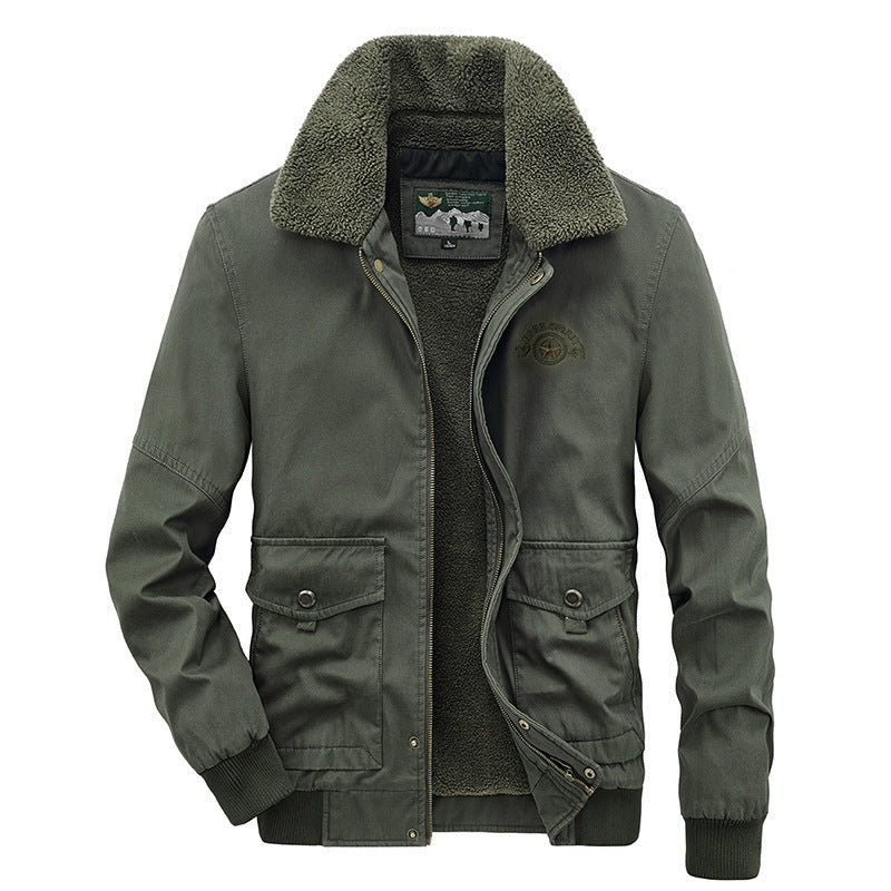 Freizeitjacke aus Baumwolle mit vielen Taschen