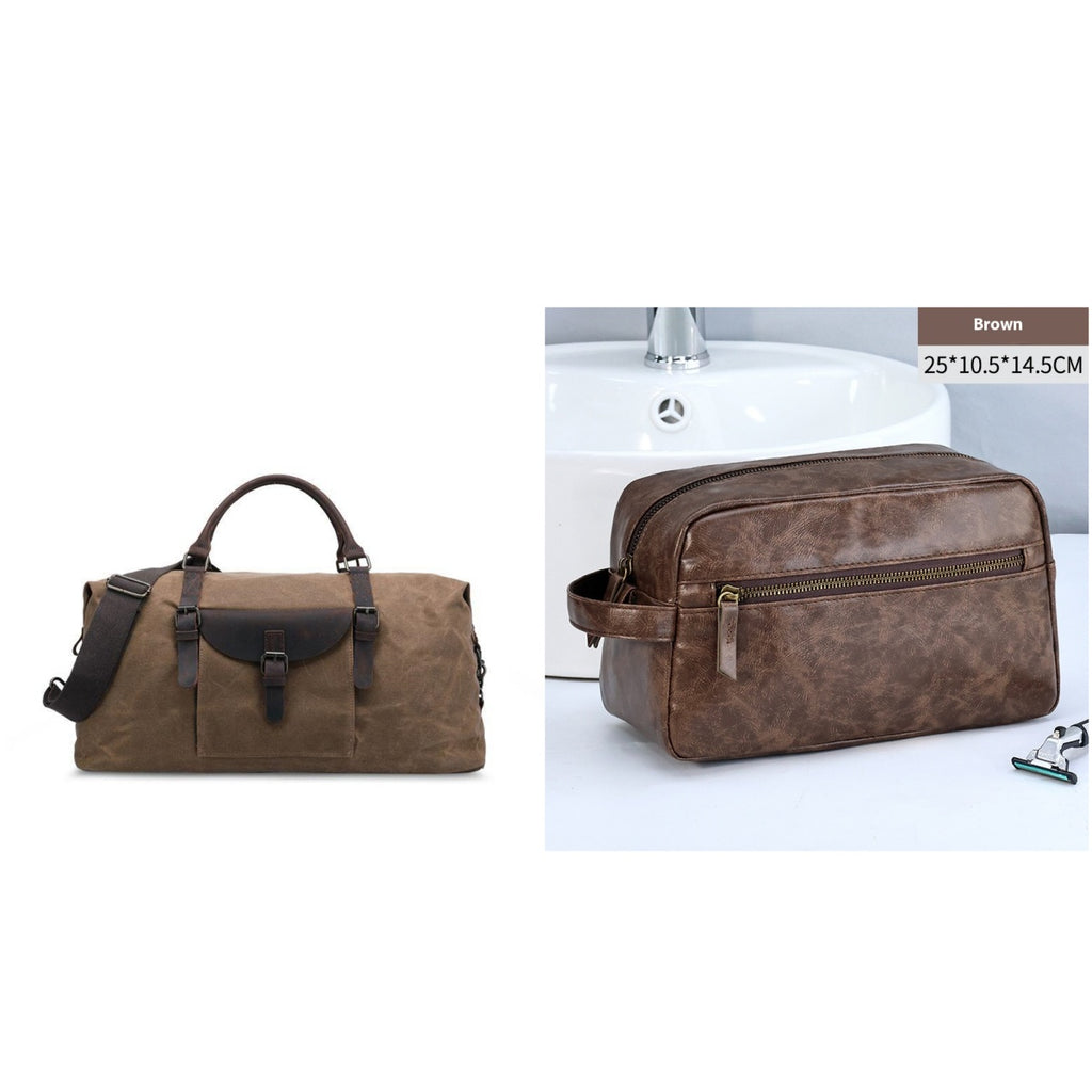Faltbare Reisetasche aus Canvas – Bild 4 | LuxeStyle