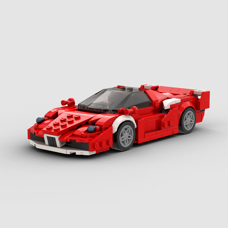 Rotes Super-Rennauto Bausatz (366 Teile) – Bild 4 | LuxeStyle