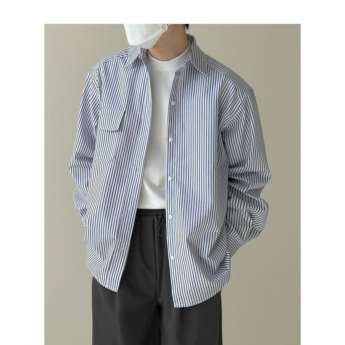 Kasual-Langarm-Shirt – Bild 8 | LuxeStyle