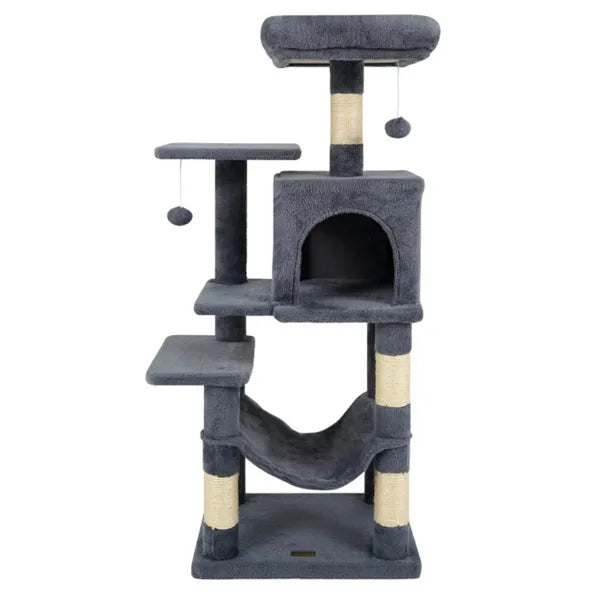 44" Katzenbaum mit Top-Plattform & Hängematte