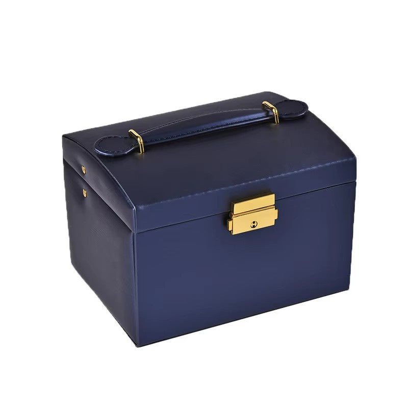 Drei-Schichten Leder-Schmuckschatulle – Bild 3 | LuxeStyle