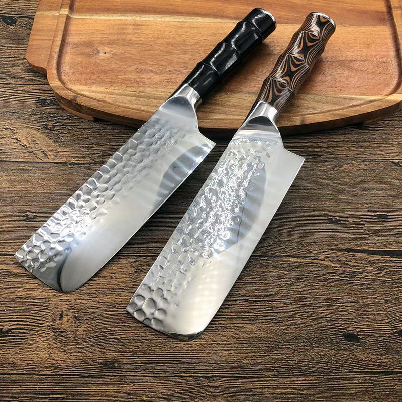 Handgemachtes Küchenmesser, Bambusgriff – Bild 1 | LuxeStyle