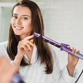 Lockenstab für Damen, Gradient Purple oder Champagne Gold