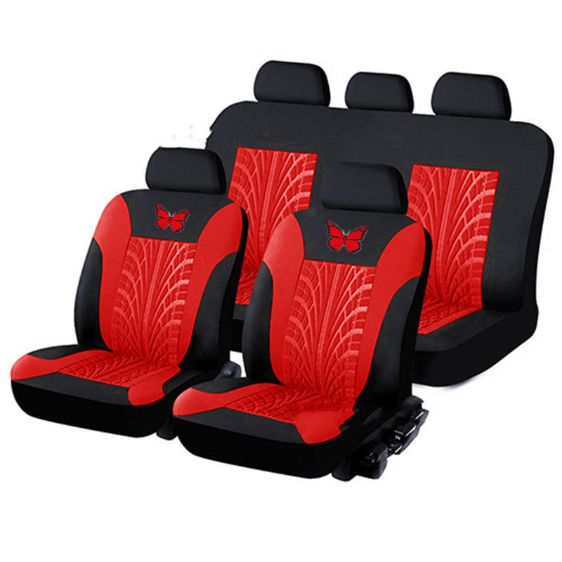 Schmetterling Auto Sitzbezug aus Baumwolle – Bild 4 | LuxeStyle