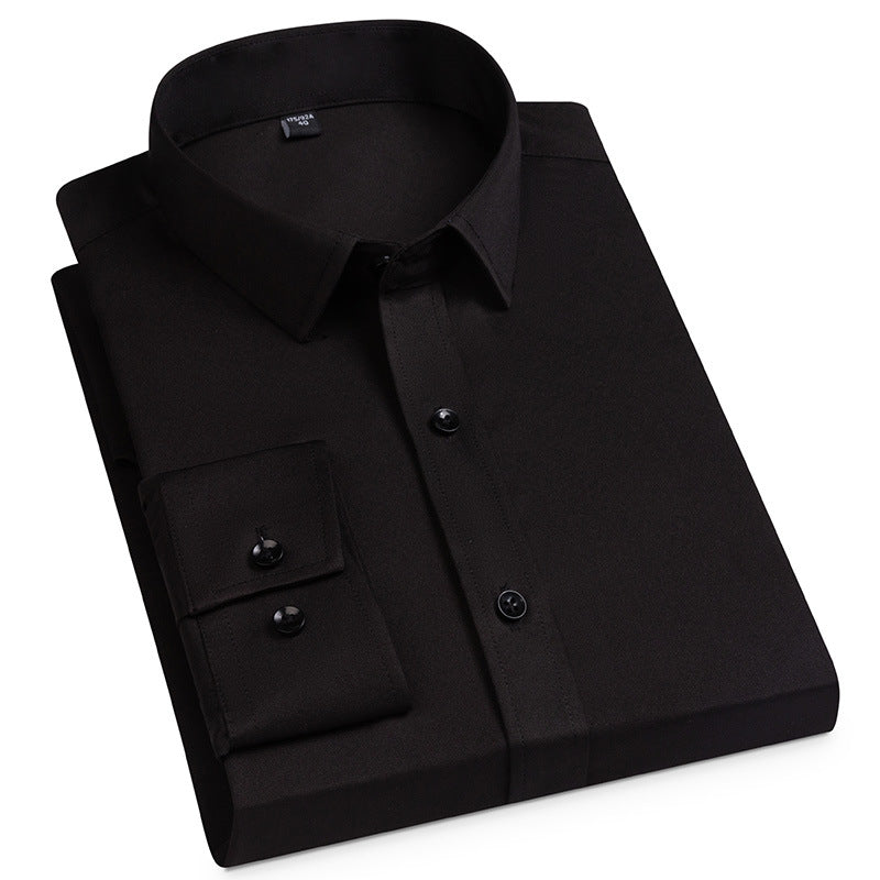 Männerlangarm-Poloshirt ohne Taschen – Bild 14 | LuxeStyle