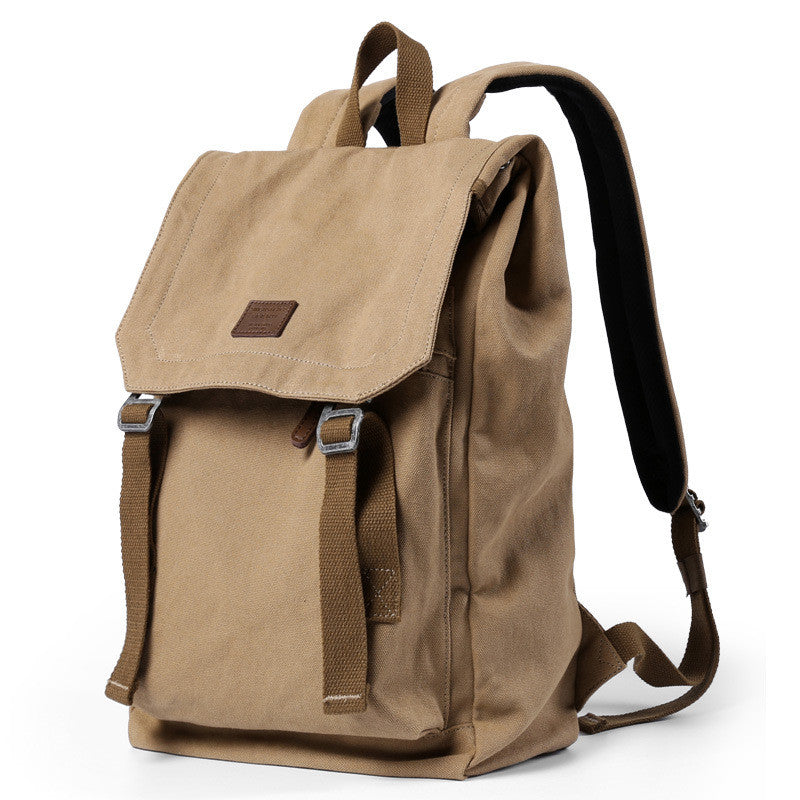 Männlicher Canvas-Rucksack 20-35 L | LuxeStyle