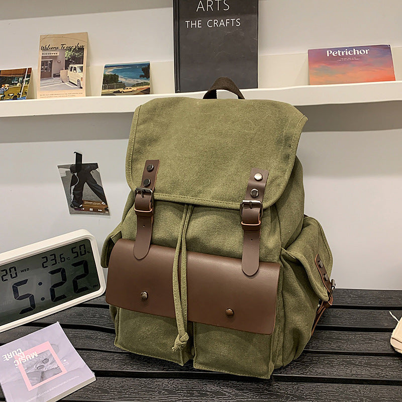 Canvas Rucksack Herren 22 L – Bild 5 | LuxeStyle