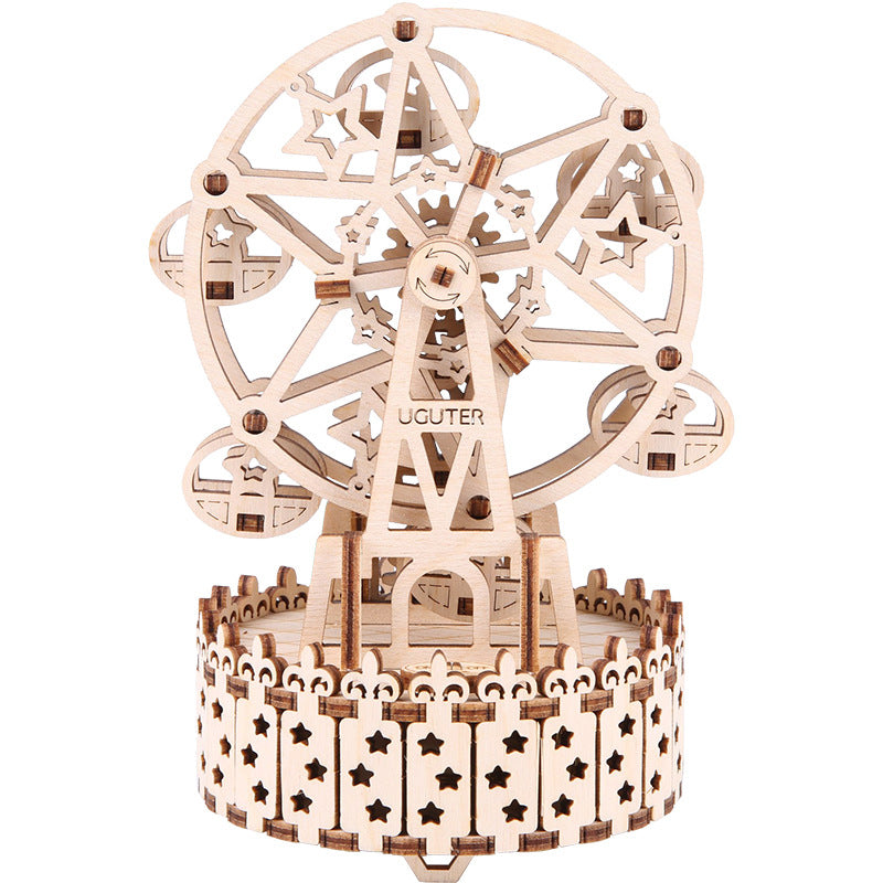 Hölzernes Riesenrad mit Spieluhr – Bild 3 | LuxeStyle