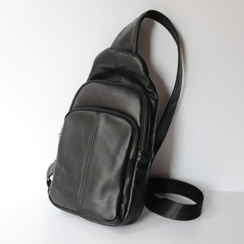 Sportliche Crossbody-Tasche aus Rindsleder – Bild 6 | LuxeStyle