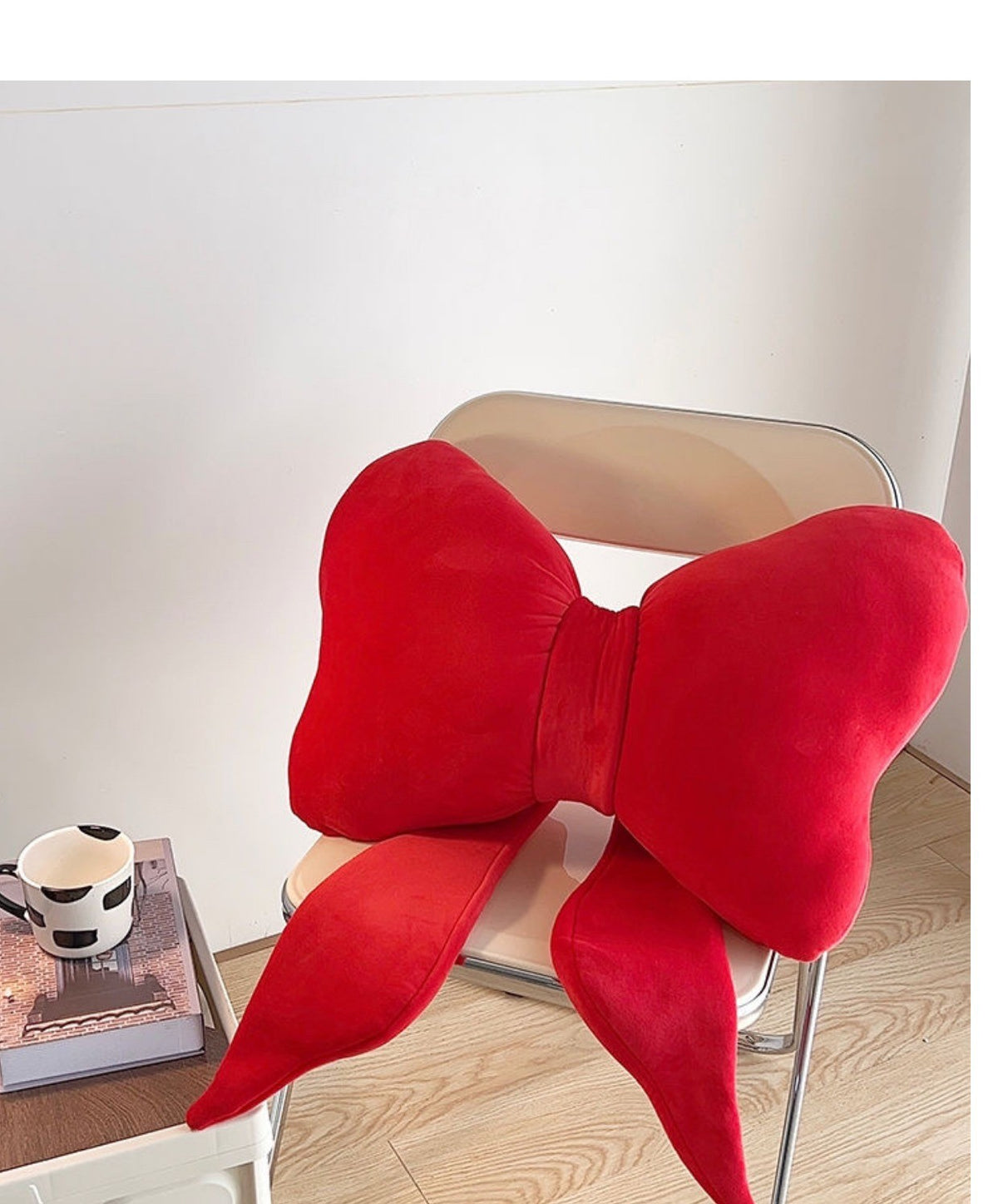 Kissen mit roter oder dunkelgrüner Schleife – Bild 8 | LuxeStyle