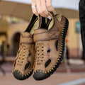 Outdoor-Leder-Sandalen