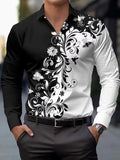 Slim-Fit Hemd mit Muster für Herren – Bild 9 | LuxeStyle