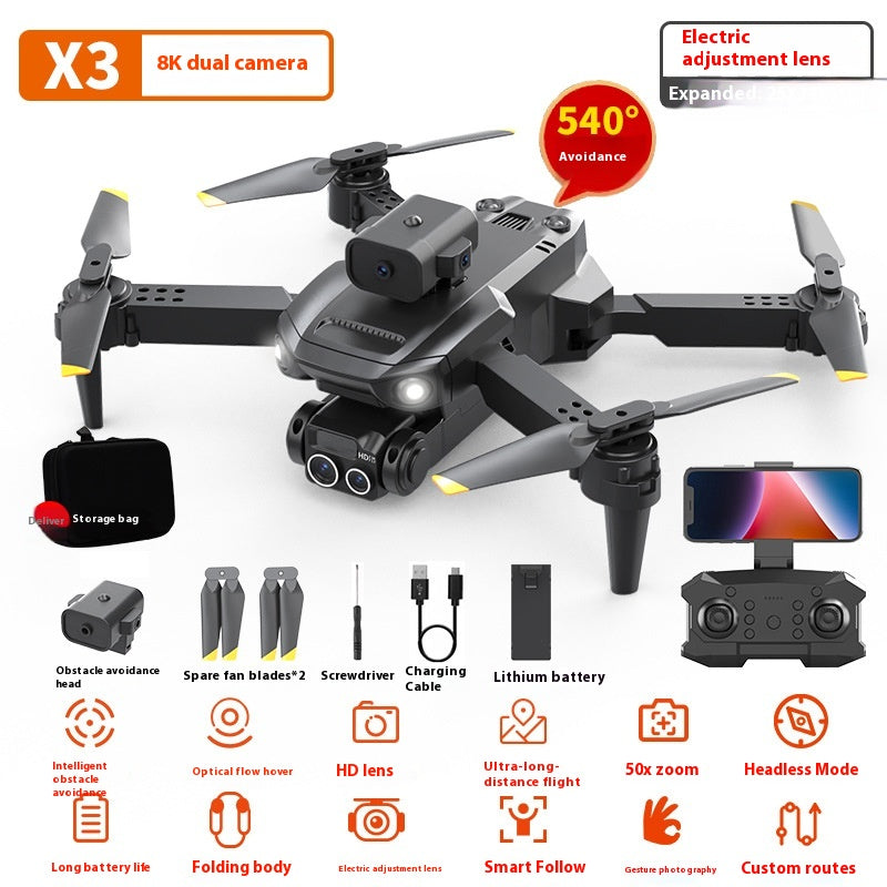 UAV-Drohne mit Hindernisvermeidung & HD-Kamera – Bild 2 | LuxeStyle
