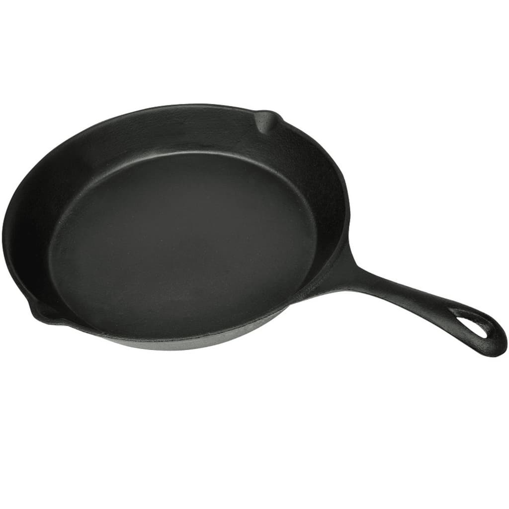 Gusseisen Grillpfanne, rund, 30 cm
