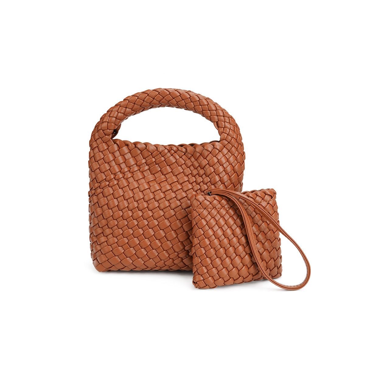 Handgewebte Umhängetasche mit Kette – Bild 16 | LuxeStyle